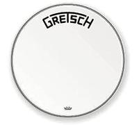 Gretsch Bassdrum head, Pelle per grancassa, Ambassador white coated, rivestimento 22", GRDHCW22B