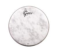 Gretsch Pelle per batteria - Pelle Risonanza Grancassa - Fiberskyn - 24'' - Logo centrato - GRDHFS24