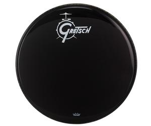 Gretsch Drums 20" Bass Drum Head Black/Logo