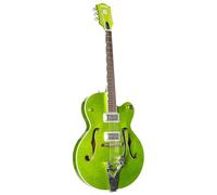 Gretsch G6120T-HR Brian Setzer Hot Rod Hollow-Body Bigsby Extreme Coolant Green - Chitarra semiacustica personalizzata