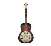 Gretsch G9241 Alligator Round-Neck Biscuit Cone Electro-Resonator (Sunburst) - Chitarra resofonica