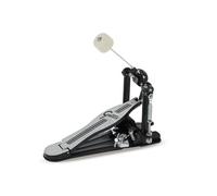 Gretsch Hardware Serie G5 Pedale singolo GR-G5BP - Doppia catena - Cam in alluminio leggera - Angolo del beater regolabile - Pedana con logo - Beater in feltro