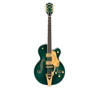 Gretsch Nashville Hollow Body with String-Thru Bigsby Green - Chitarra semiacustica