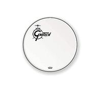 Gretsch Bassdrum head, Pelle per grancassa, Ambassador white coated, rivestimento 18", GRDHCW18O