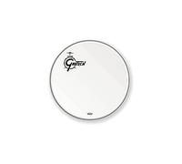 Gretsch Pelle per grancassa Ambassador 22'' bianco rivestito Logo spostato a sinistra GRDHCW22O