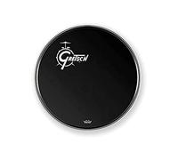 Gretsch Pelle per batteria - Pelle Risonanza Grancassa - Ambassador - Ebony - nero - 20" - Logo spostato a sinistra - GRDHEB20O