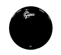 Gretsch Pelle per batteria - Pelle Risonanza Grancassa - Ambassador - Ebony - nero - 22'' - Logo centrato - GRDHEB22
