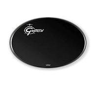 Gretsch Pelle per batteria - Pelle Risonanza Grancassa - Ambassador - Ebony - nero - 24" - Logo spostato a sinistra - GRDHEB24O