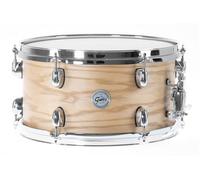 Gretsch Snare Drum Full Range Ash - 13" x 7" - Fusto in frassino a 10 strati - Smusso a 30° - Finitura Satin Natural - Cerchi in acciaio - S1-0713-ASHSN