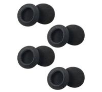 GRETY Cuscinetti Cuffie di Ricambio Imbottiture Auricolari Copri Schiuma Compatibile con Plantronics HW520 Blackwire Compatibile con Jabra Biz (8 Pezzi,60mm)