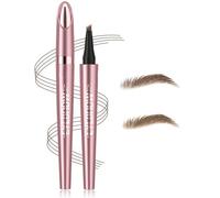 GRETY Due fantastiche matite per sopracciglia con quattro piccole punte biforcute: a lunga durata, impermeabili e anti-sbavature, per creare sopracciglia naturali e definite.