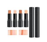 GRETY Set di 4 matite per contorni e correttore, crema per make-up, kit per principianti