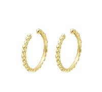 Grewod Ear Cuff Orecchini Donna in Oro 9k Forma C Orecchini Senza Buco Gioielli Sposa a Clip per Cartilagine