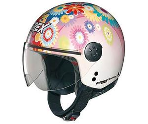 Grex DJ1 City Artwork white/pink, Casco Jet male