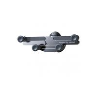 (Grey) Aluminum Alloy Airs Vent Gravitys Phone Holder Multifuntional Steady Navigation Holder for Car Interior