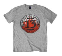 Grey Black Sabbath 13 Flame Photo autorizzato Uomo maglietta