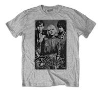 Grey Blondie Band Promo Debbie Harry autorizzato Uomo maglietta
