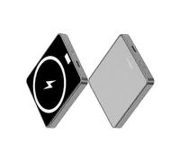 (Grey) E30 10000mah Magnetic Power Bank 15w Wireless Charging Pd + Qc 20w External Battery Pack Phone Charger
