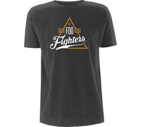 Grey Foo Fighters Triangle autorizzato Uomo maglietta