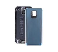 (Grey) For Xiaomi Redmi Note 9s Oem Glass Battery Back Cover