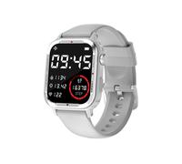 (Grey) G96 1.85 inch HD Square Screen Rugged Smart Watch Support Bluetooth Calling/Heart Rate Monitoring/Blood Oxygen Monitoring