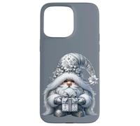 Grey Gnome Graphic In Monochrome Outfit Women Cute Christmas Custodia per iPhone 15 Pro Max