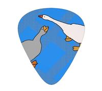 Grey Goose - Set di 12 plettri per chitarra, sottili, medi e spessi, adatti per chitarra, basso, chitarra elettrica e ukulele