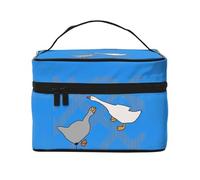 Grey Goose - Trousse per cosmetici, con stampa alla moda, grande, per articoli da toeletta da viaggio