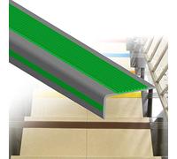 Grey~green,78.74in,Protezione Del Bordo Della Scala, Proteggi Bordo Scala Autoadesivo, Bordi Per Scale, Rivestimento Del Bordo Della Scala, Scale Per Interni Da Esterno Antiscivolo