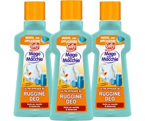 Grey Mago delle Macchie Smacchiatore Tessuti 3x50ml - Ruggine e Deodorante