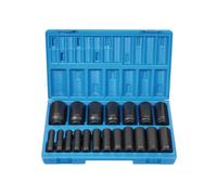 Grey Pneumatic 1/2" Guida 19 Pezzi Set Bussole Profonde 12 Punti 1719D