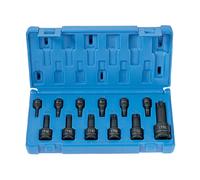 Grey Pneumatic 12 Pezzi 1/4 " -3/8 " -1/2 " a Prova di Manomissione Stella Set