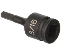 Grey Pneumatic (1906F 3/8" Drive x 3/16" Hex Driver Socket