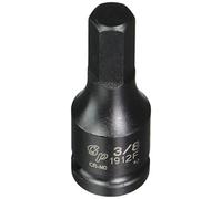Grey Pneumatic (1912F 3/8 "Drive x 3/8" Hex Driver Socket