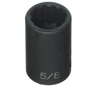 Grey Pneumatic (2120R 1/2" Drive x 5/8" Standard 12-Point Socket