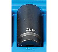 Grey Pneumatic (2132MD 1/2" Drive x 32mm Deep 12-Point Socket