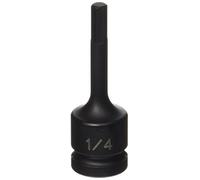 Grey Pneumatic (2908F 1/2" Drive x 1/4" Hex Driver Socket