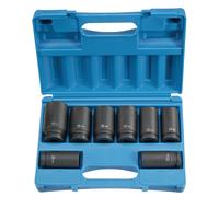 Grey Pneumatic 3/4" Attacco 8 Pezzi Set Bussole Metriche Profonde 8134MD