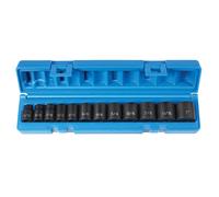 Grey Pneumatic Set 12 Pezzi 3/8" Attacco 12 Punti Lunghezza Standard - 1202