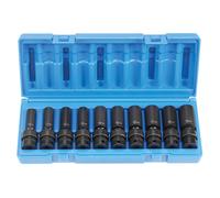 Grey Pneumatic Set Universale Profondo Metric 10 Pezzi 3/8 1210UMD