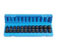 Grey Pneumatic Set Universale SAE Semi Profondo 12 Pezzi 3/8" Dr. 1212USD