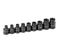 Grey Pneumatic Socket Set