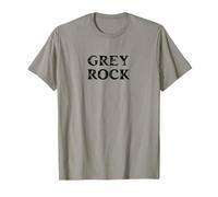 Grey Rock Method Narcisismo Difesa Maglietta