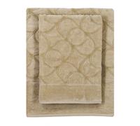 Greyhound Monogram - Set Asciugamano con Ospite Spugna Trussardi Home