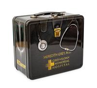 Grey's Anatomy Doctor Who Borsa Metallo Latta Pranzo Scatola 20.3x17.8x10.2cm