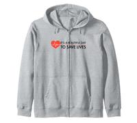 Grey's Anatomy It's a Beautiful Day to Save Lives Felpa con Cappuccio
