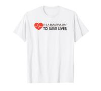 Grey's Anatomy It's a Beautiful Day to Save Lives Maglietta