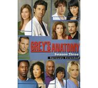 Grey's Anatomy: Season 3 (DVD) Ellen Pompeo Patrick Dempsey Sandra Oh