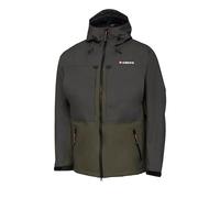 Greys Giacca da pesca a pinna | Giacca impermeabile per fiume lago e vento, pioggia e neve, membrana 8000 mm | cappuccio regolabile | guscio in nylon resistente | S