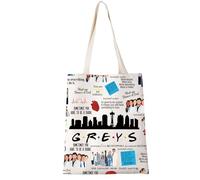 Greys Regalo a tema Greys Movie Gift Greys Tote Bag Anatomia Medico Regali di ringraziamento Greys Regalo per le donne Grigi Amante Regalo, Greys Tote Bag 1uk, large